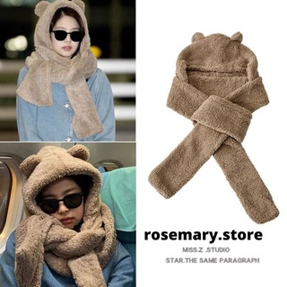 Mũ Tai Gấu Giống Jennie BACKPINK