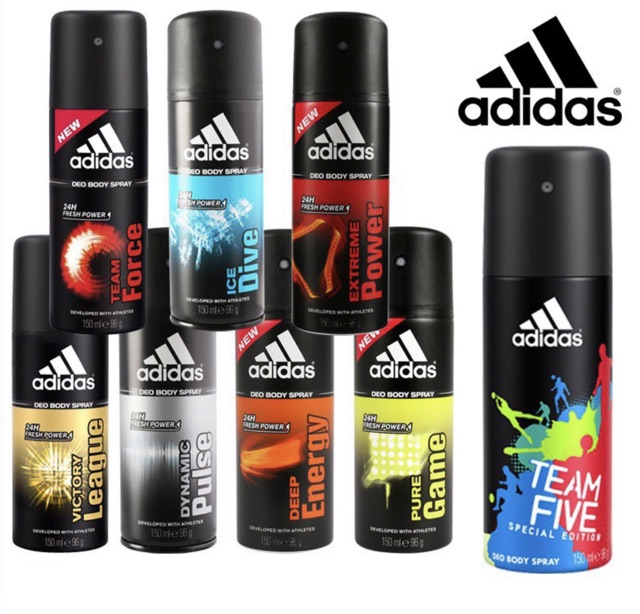 Xịt khử mùi nam Adidas 150ml [Nhập khẩu Đức]