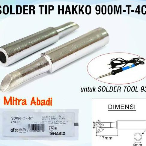 Đầu Hàn Hakko 900m-t-4c Cho Dụng Cụ Hàn 936