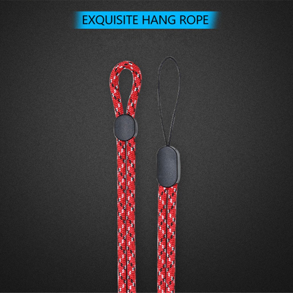 Dây buộc điện thoại di động có thể điều chỉnh dây buộc dây đeo cổ tay tròn ngắn
