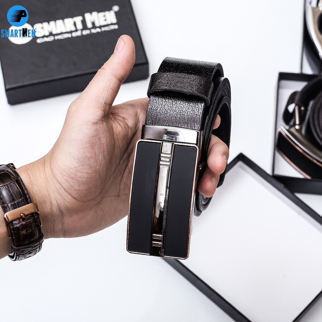 Thắt Lưng Da Bò Cao Cấp SMARTMEN DLM-01