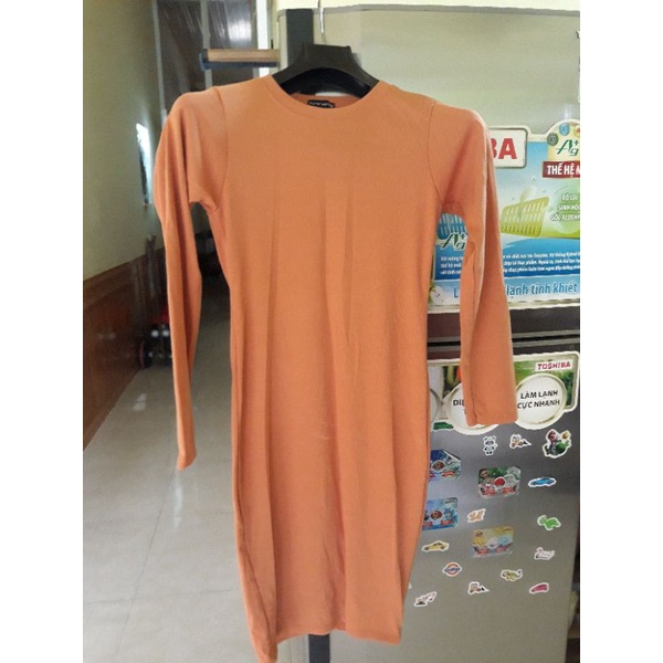 Váy len liền thân