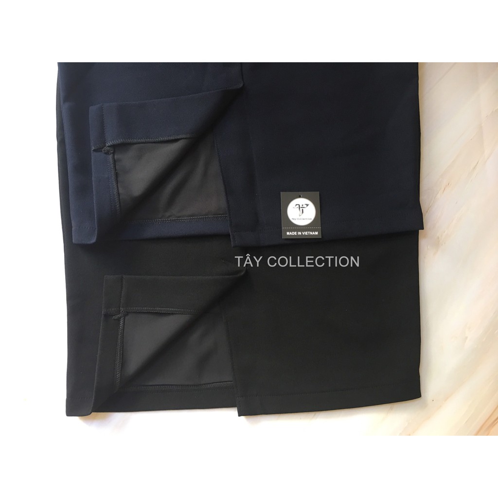 [𝟒𝟎-𝟗𝟎𝐤𝐠] Chân Váy Bút Chì 2 lớp cao cấp TÂY COLLECTION, Vải đẹp, May kĩ, Mặc Tôn Dáng.