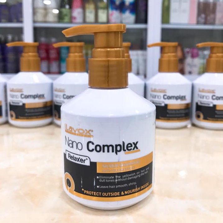 Dầu gội tím khử vàng LAVOX NANO COMPLEX Silver Shampoo 200ml