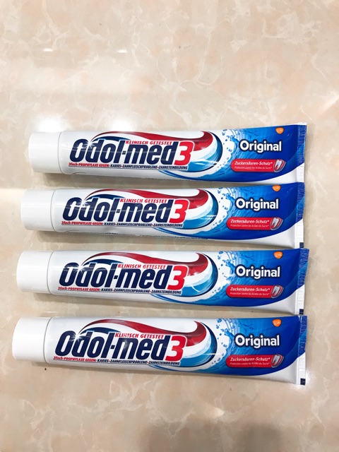 (dungdungtk) (freeship) Kem Đánh Răng ODOL MED 3 ORIGINAL & EXTRA WHITE