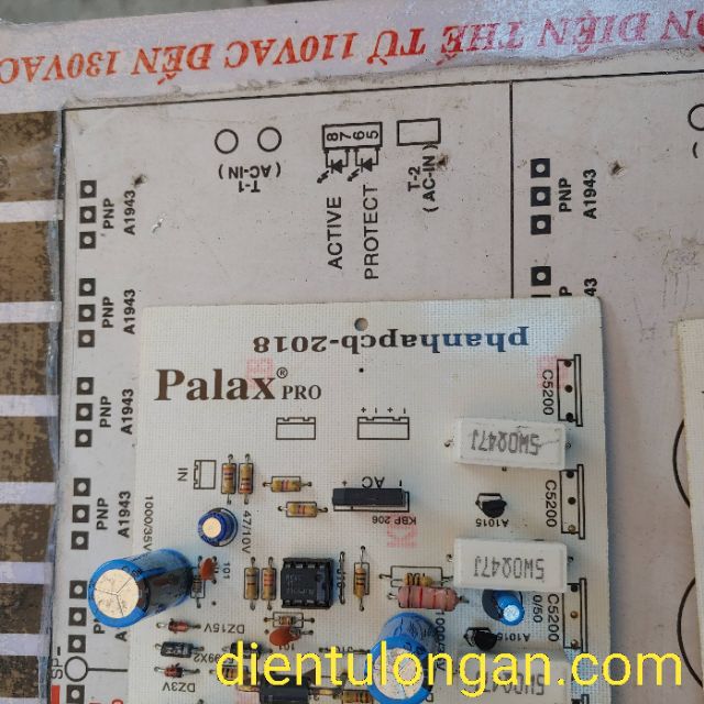 [Mã ELTECHZONE giảm 6% đơn 500K] Mạch công suất nguồn đơn 120v-140v 24 32 56 sò