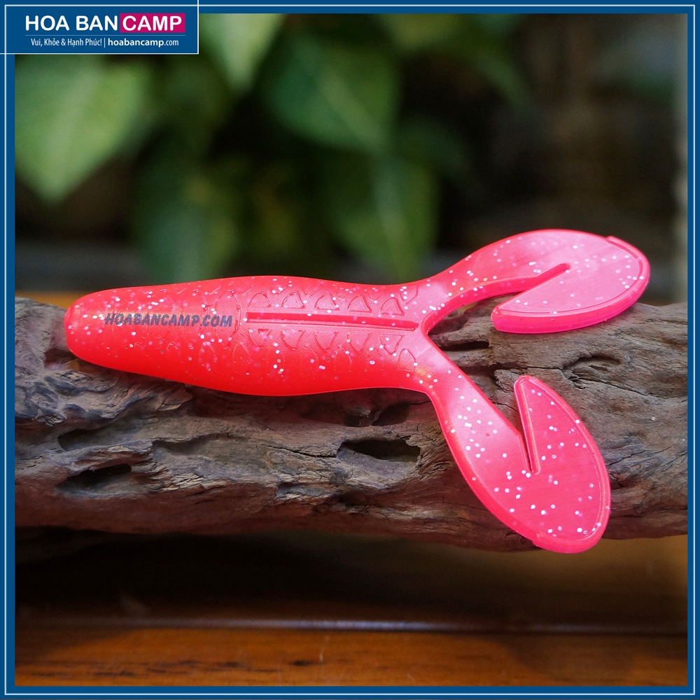 Mồi Mềm Ribbit Thailand Kèm Lưỡi | Vỉ 4 Con