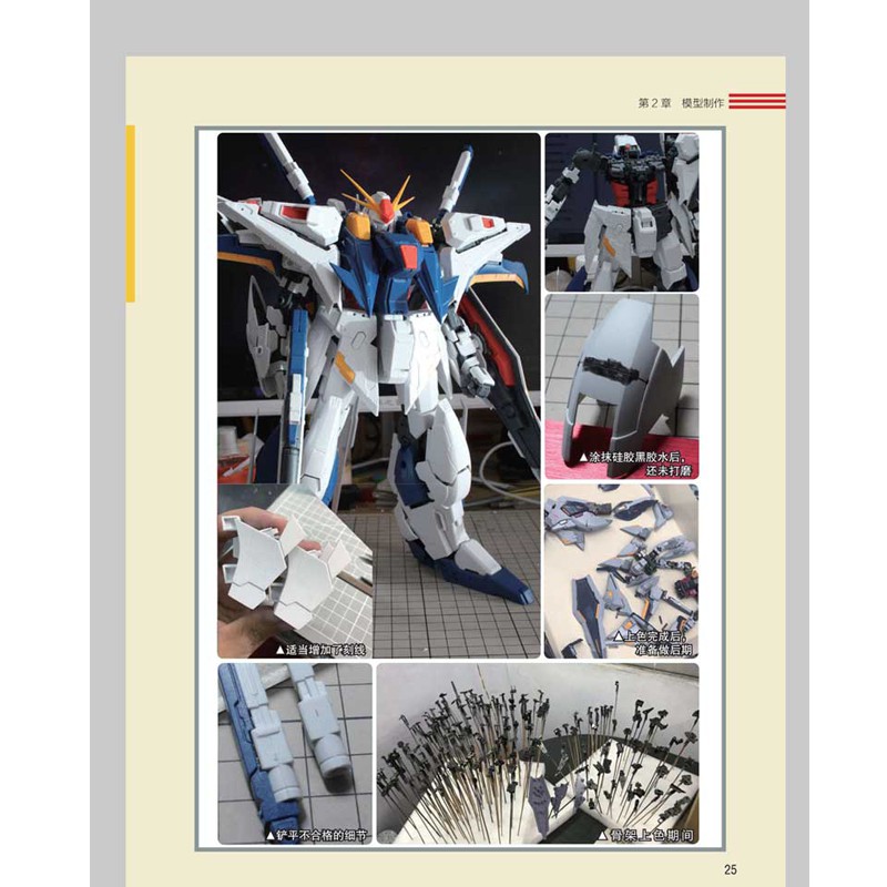 Sách hướng dẫn làm mô hình gunpla making skills guide book