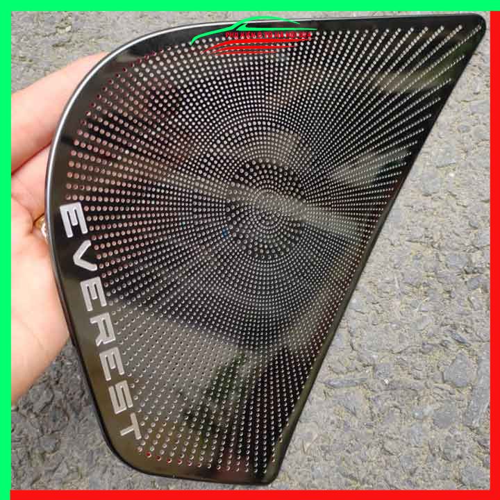 Bộ ốp màng loa Everest 2016-2021 chuẩn theo xe vân Titan chống xước trang trí nội thất ô tô