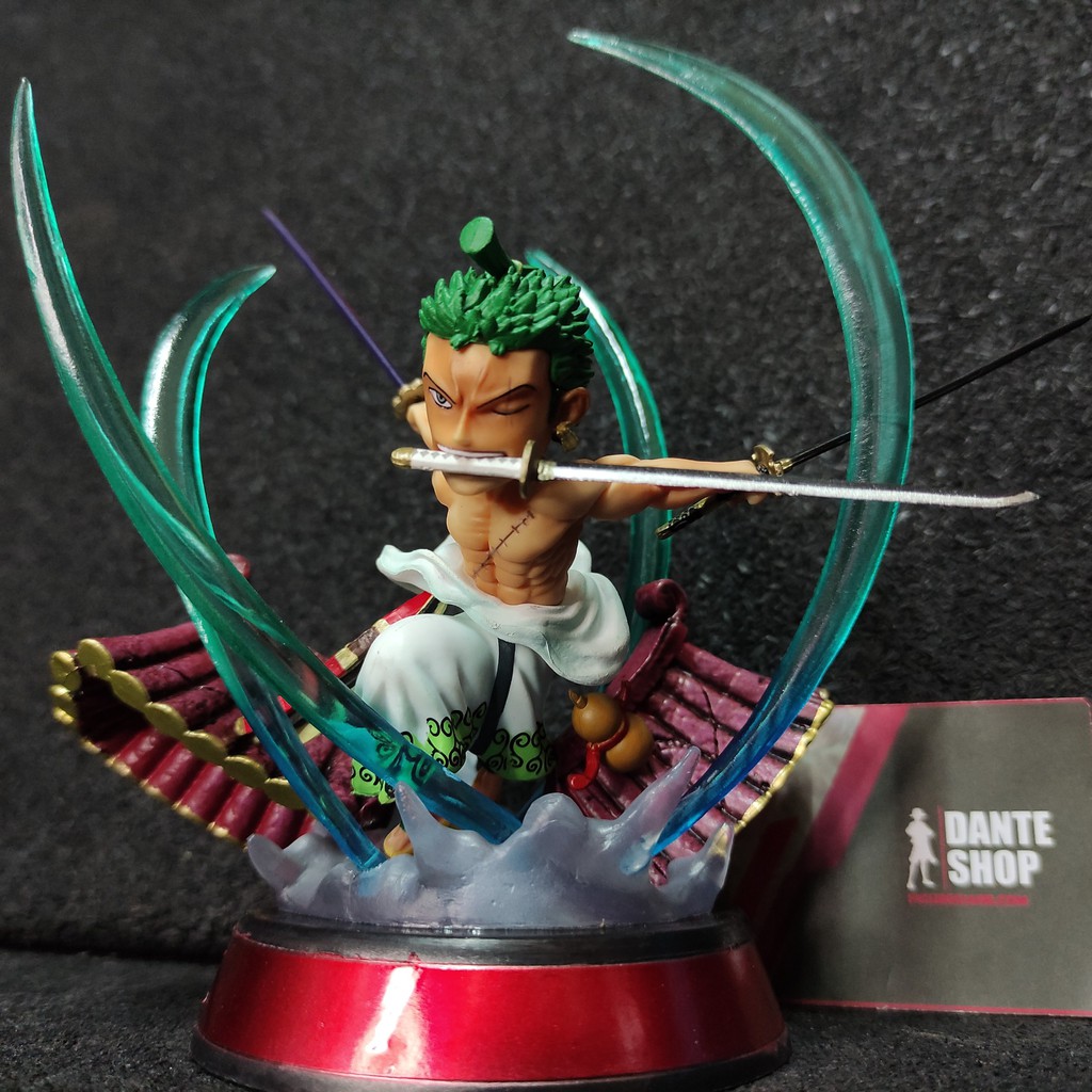 Mô hình Figure One Piece Luffy; Zoro; Mihawk; Marco; Ace Chibi 12cm Fullbox