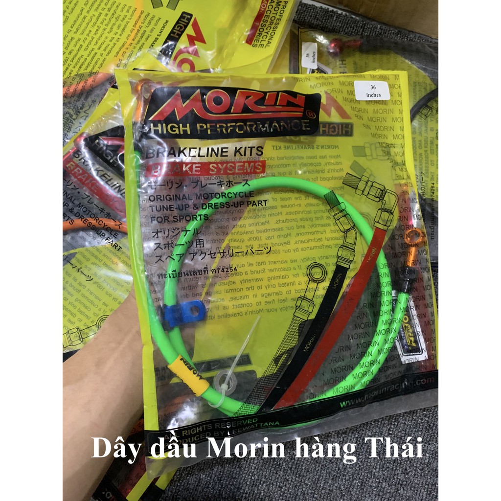 Dây dầu Morin trước sau hàng Thái