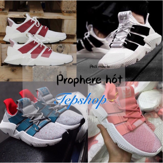 GIẦY THỂ THAO PROPHERE MẪU MỚI 36-43 TRẮNG MIX MÀU