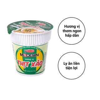 1 ly Mì Modern thịt xào ly 65g