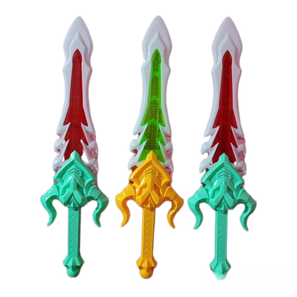 Đồ Chơi Kiếm Nhựa 3 màu có nhạc phát sáng cho trẻ em