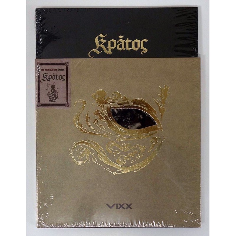 Vixx 3rd mini album Kratos nguyên seal.
