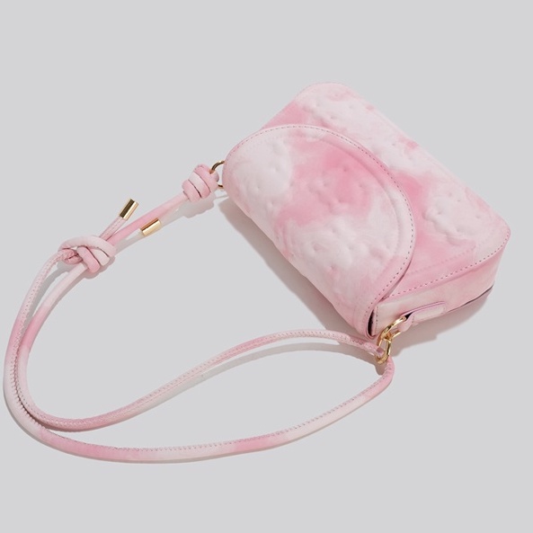 🌸Hàng Order🌸 Túi Xách Nữ CEEKAY Da Vân Đồ Họa Màu Pha Nắp Gập Dính Quai Da Đeo Sang Chảnh Nữ Tính🌸Hàng Quảng Châu