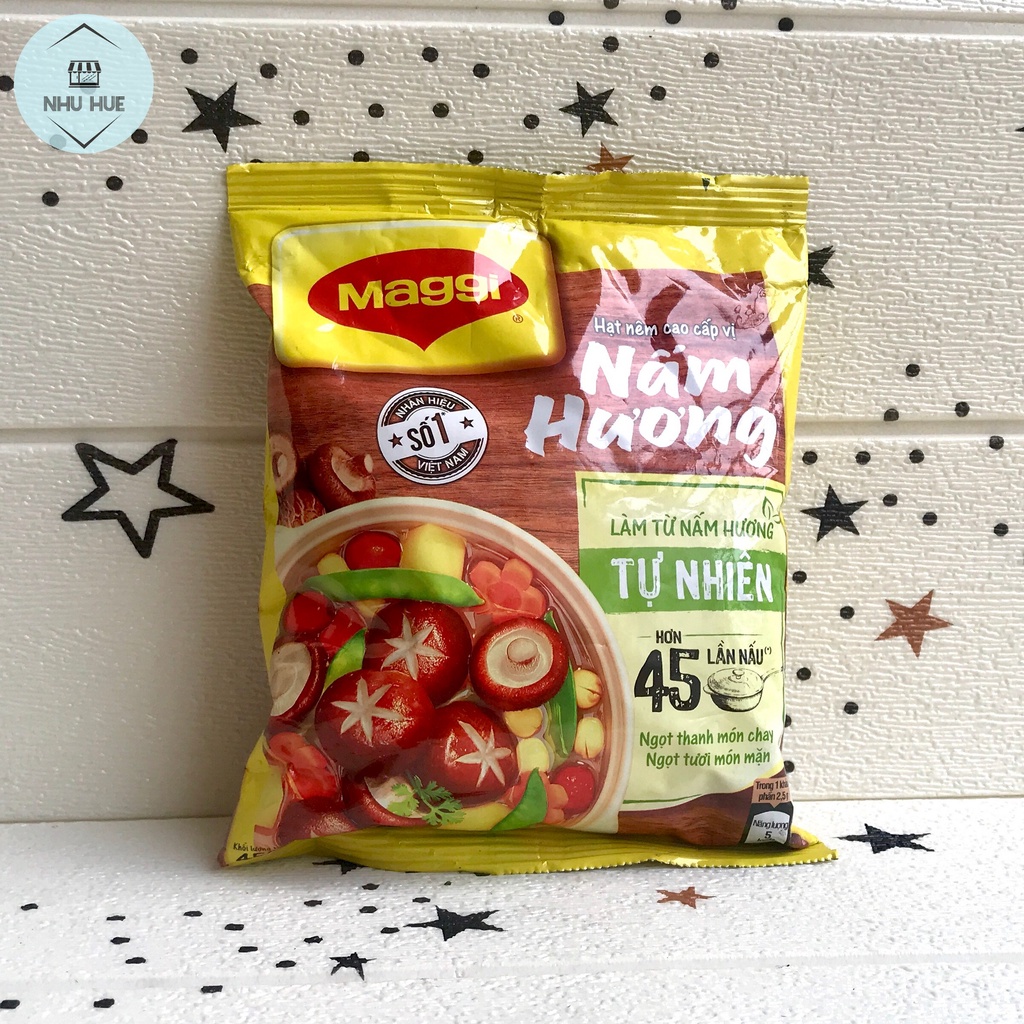 COMBO 3 GÓI HẠT NÊM MAGGI NẤM HƯƠNG - gói 450gr