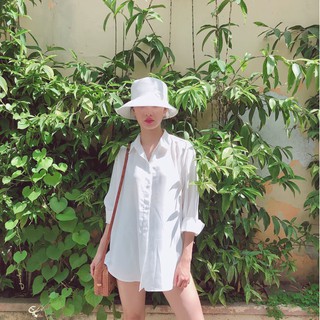 [Có size đại ngực <118cm] SƠ MI NỮ OVERSIZE
