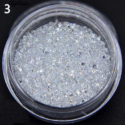 300 hạt đá lấp lánh trang trí móng nghệ thuật kích thước 1.2mm kèm hộp