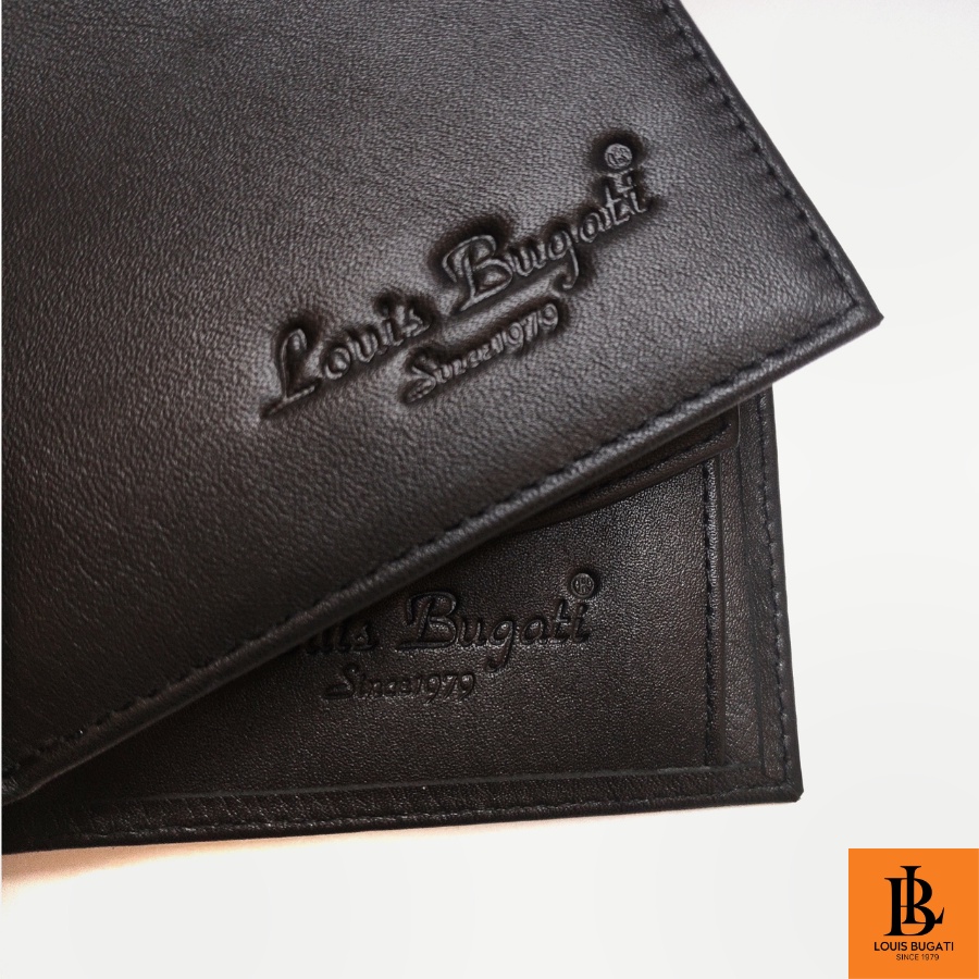 Ví nam cao cấp thương hiệu LOUIS BUGATI ví da bò nam VMB03