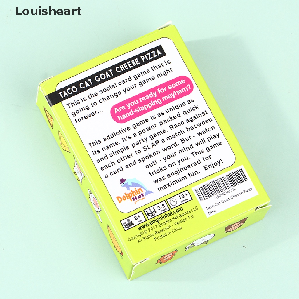 Bộ Trò Chơi Board Game Louisheart Taco Cat Goat Cheese Pizza 4 Tầng