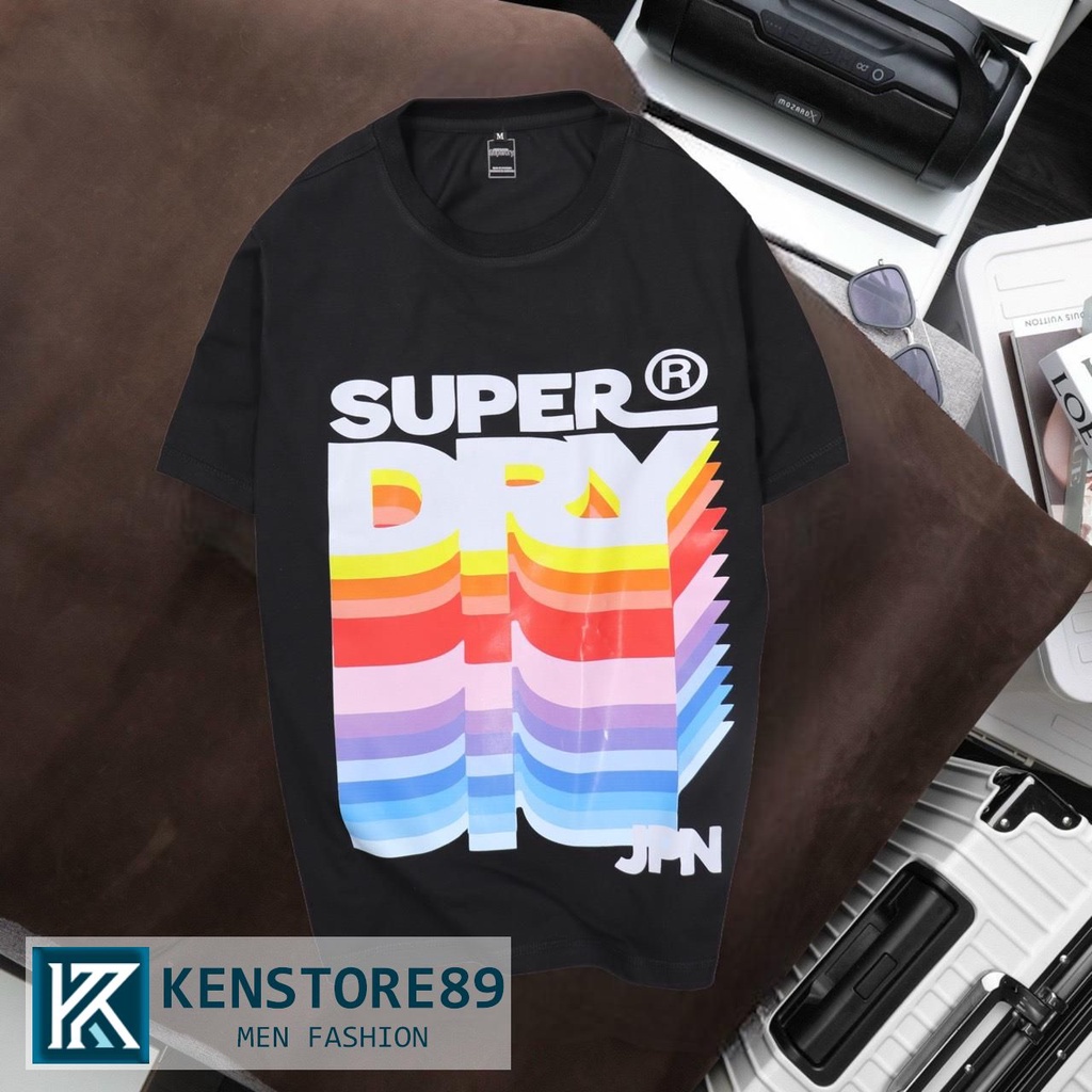Áo thun nam cổ tròn SP COLORS cotton 4 chiều cao cấp KENSTORE89 ATV249