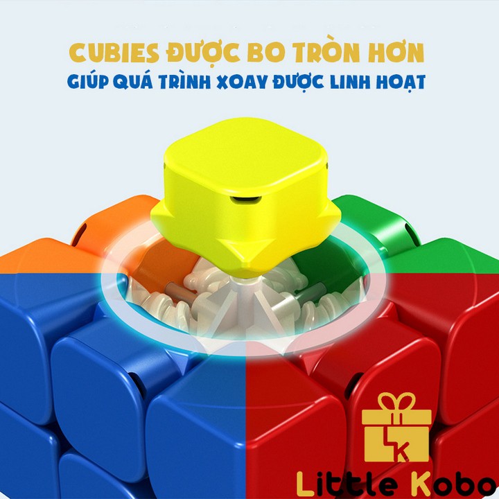 [FREESHIP] Rubik 3x3 RS3M 2020 MF3RS3 M Rubic Nam Châm 3 Tầng Stickerless MF3RS V3 M (Hãng Mod)