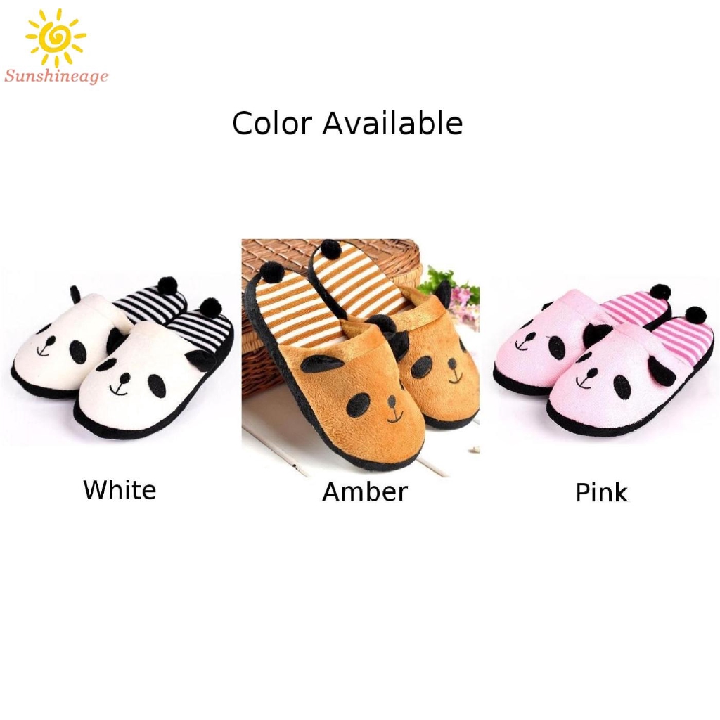 Dép Bông Đi Trong Nhà Hình Gấu Trúc Dễ Thương