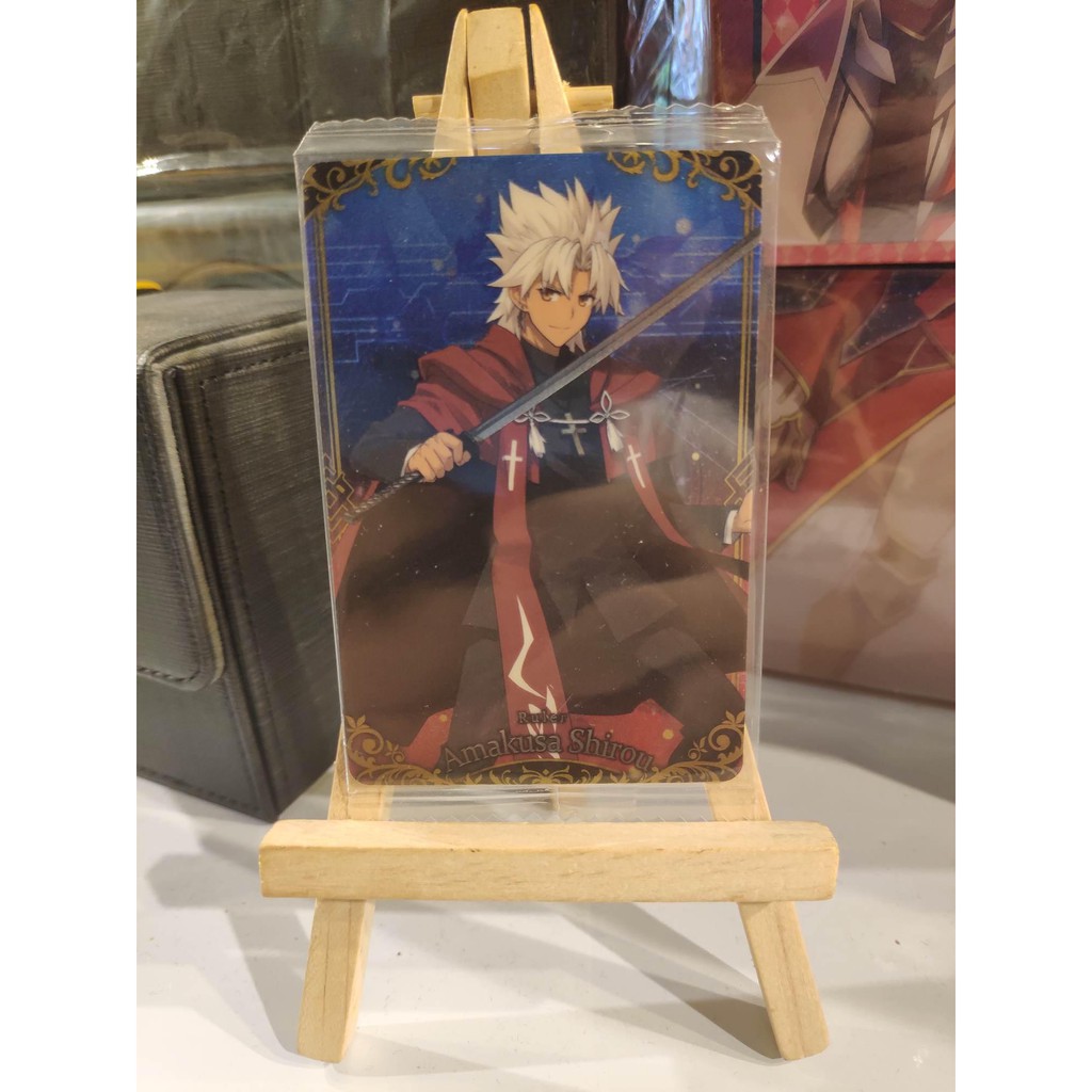 Thẻ bài sưu tầm bánh xốp Fate Grand Order FGO Amakusa Shirou R - Rare - Tặng bọc bài nhựa bảo quản