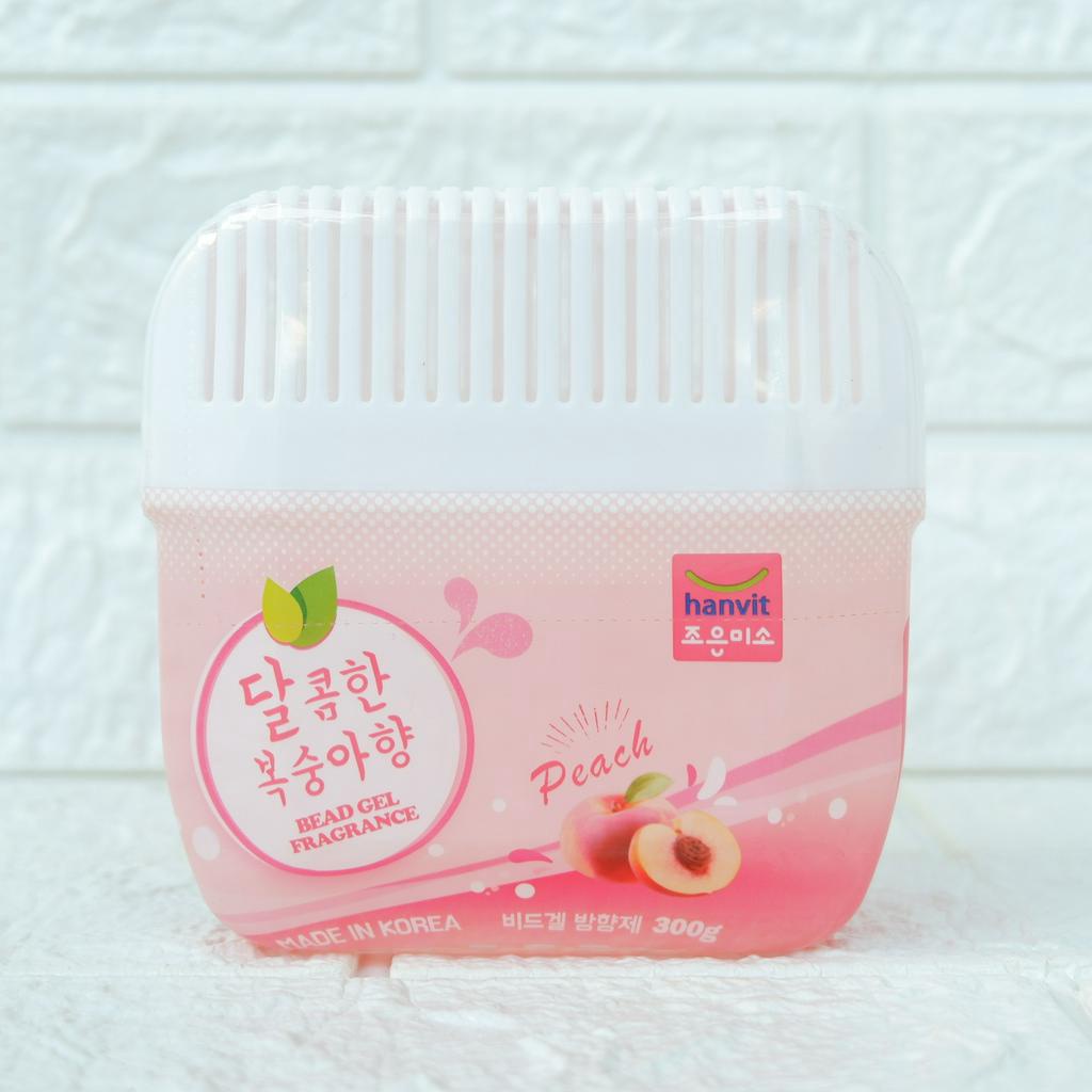 Hộp Sáp Thơm Khử Mùi, Kháng Khuẩn Hàn Quốc Hanvit 300gr Hương Tự Nhiên - Sáp Khử Mùi