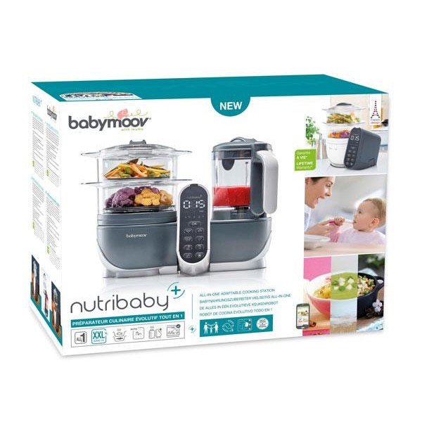 Máy tiệt trùng xay hấp đa năng NUTRIBABY PLUS 5IN1 BABYMOOV