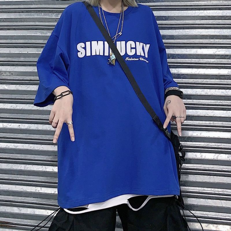 Áo thun ❤Có size tay lỡ unisex SIMILUCKY