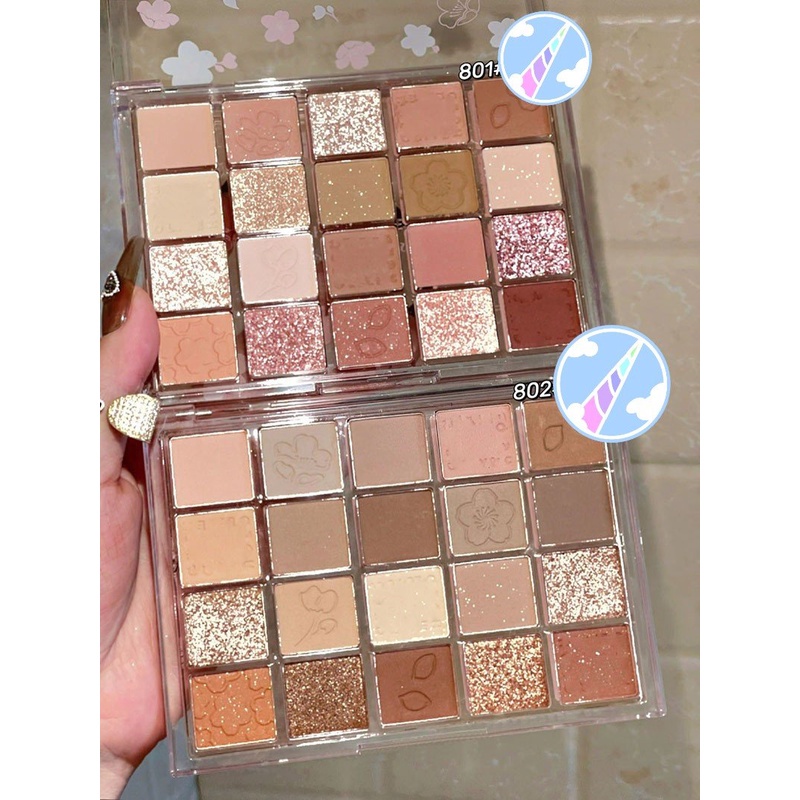 Bảng Phấn Mắt 20 Ô Dạ Vũ Hoa Anh Đào Dikalu Evening Sakura Dance Eyeshadow - DKL 281