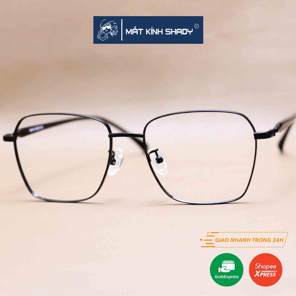 Gọng Kính Cận Hợp Kim Shady Unisex G1826 (Nhiều Màu)