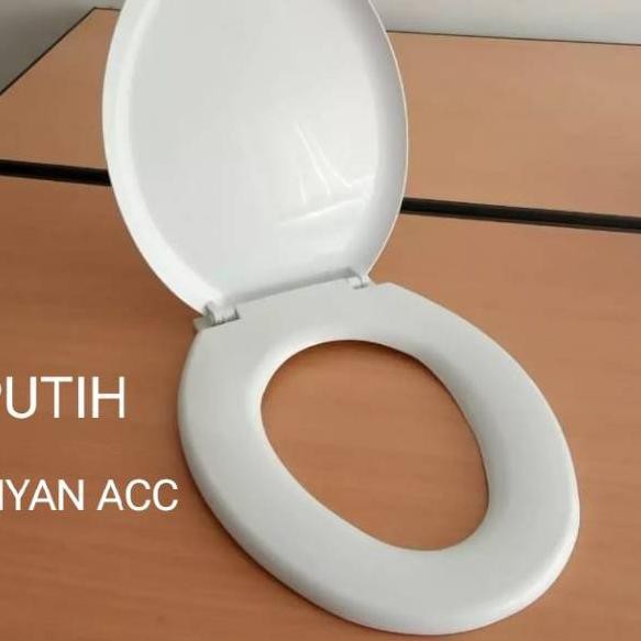 Bệ Ngồi Toilet Màu Trắng Phong Cách Mỹ