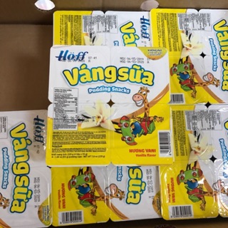 (Date mới) 24 HỘP VÁNG SỮA HOFF VỊ VANI + HẠT DẺ