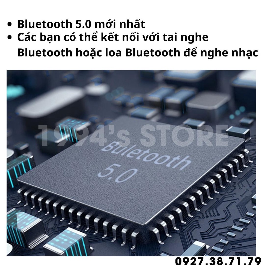 [CÓ SẴN] Máy nghe nhạc thể thao Bluetooth RUIZU X52 Lossless - Bộ nhớ 8Gb - Có kẹp áo - Siêu gọn và nhẹ - Bluetooth 5.0