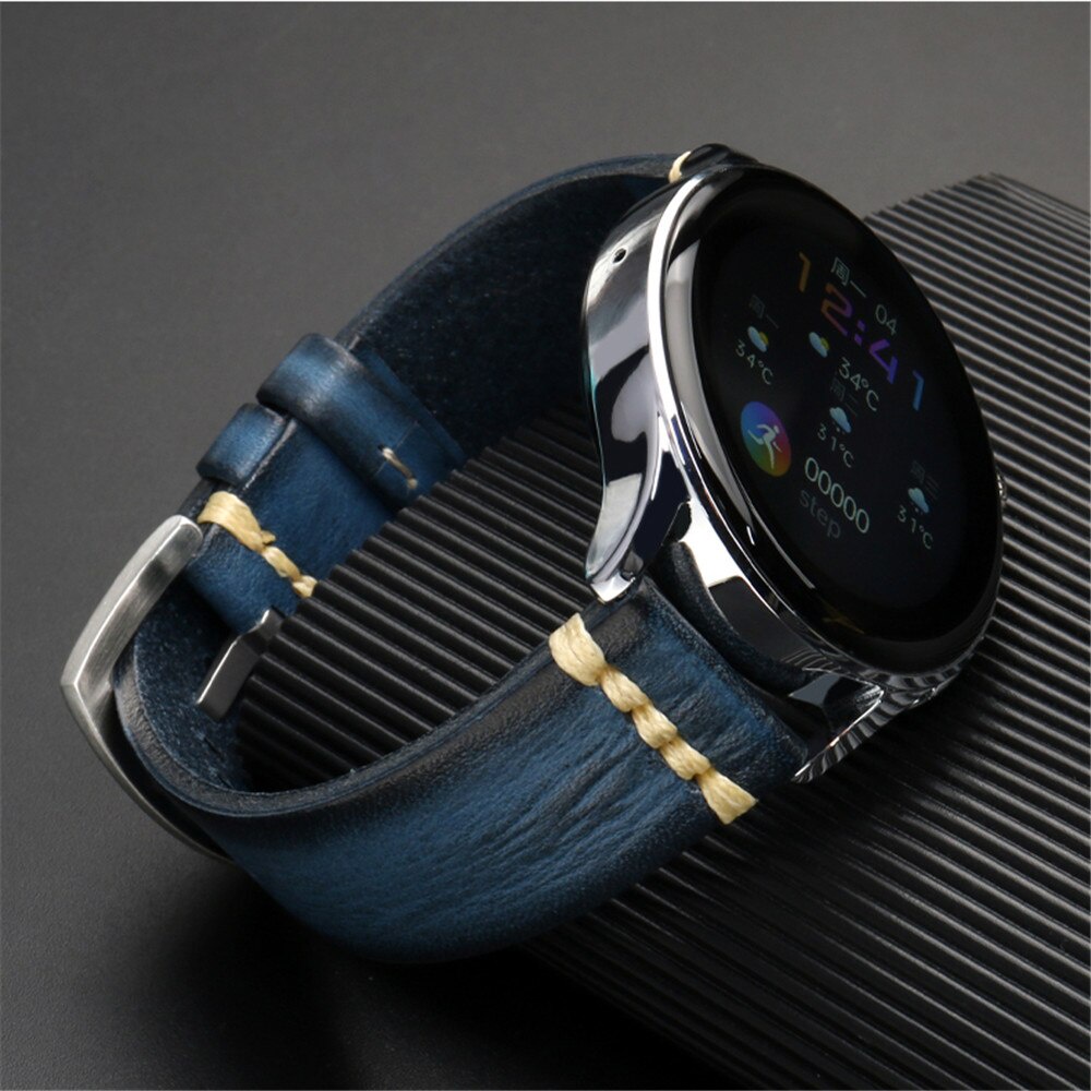 Dây đeo đồng hồ da thật 20mm 22mm 24mm dành cho Huawei Watch GT 3 2/2e/3 pro