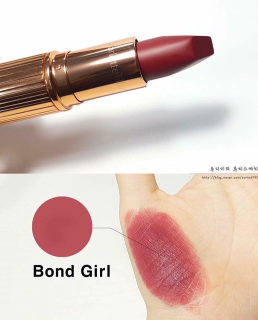 Son Charlotte Tilbury Bond Girl bị lỗi do vận chuyển