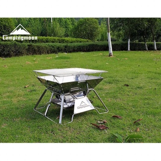 Bếp nướng than hoa dã ngoại gấp gọn Campingmoon MT-2