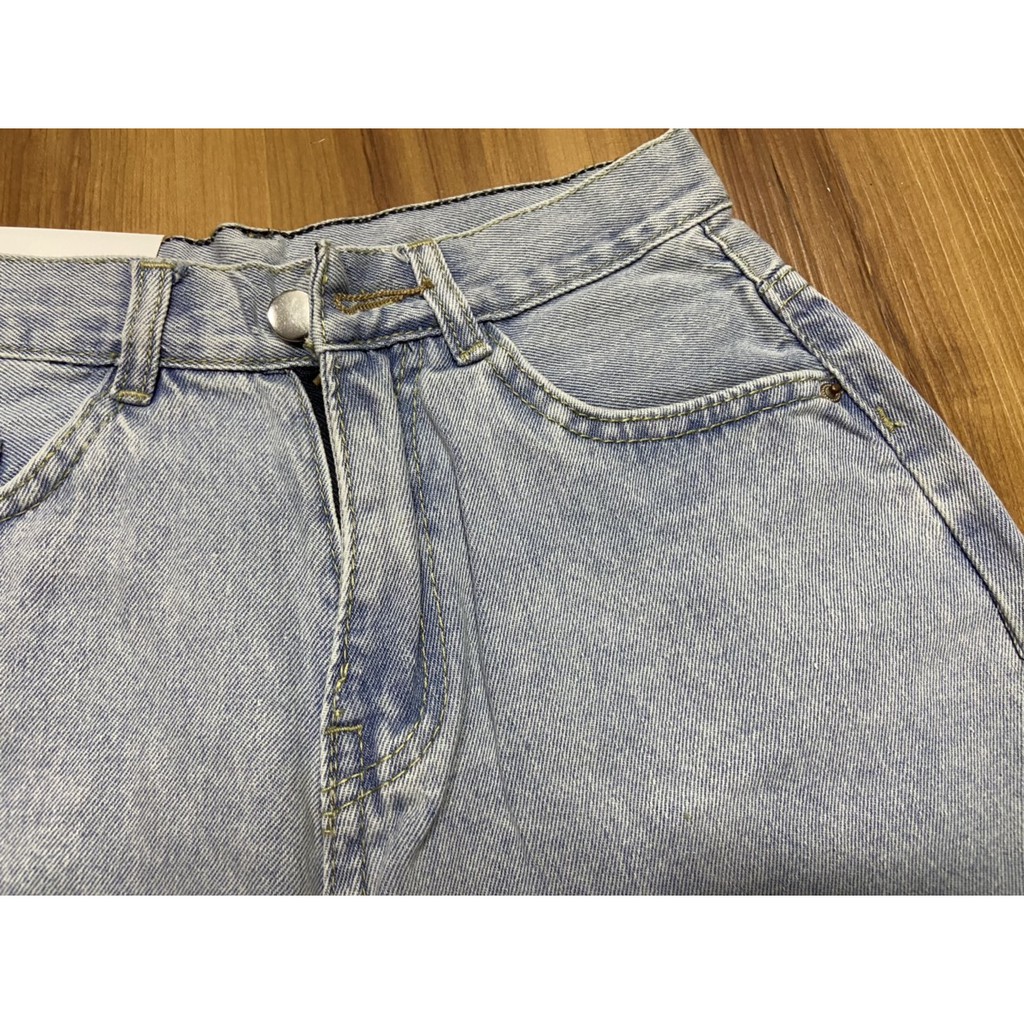 Quần Short Jean Nữ Trơn - Hana Trâm Shop