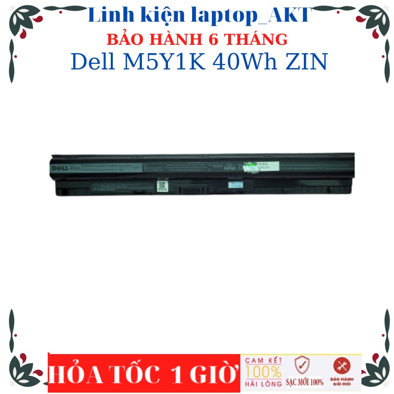 Pin DeLL M5Y1K 40Wh P63F Dell Vostro 15 3568 Inspiron  5566 3462 3567 3559 3468 3551 3558 3541A Latitude 3570 3470