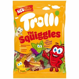 Kẹo dẻo Trolli Squiggles gói 100gr- Đức