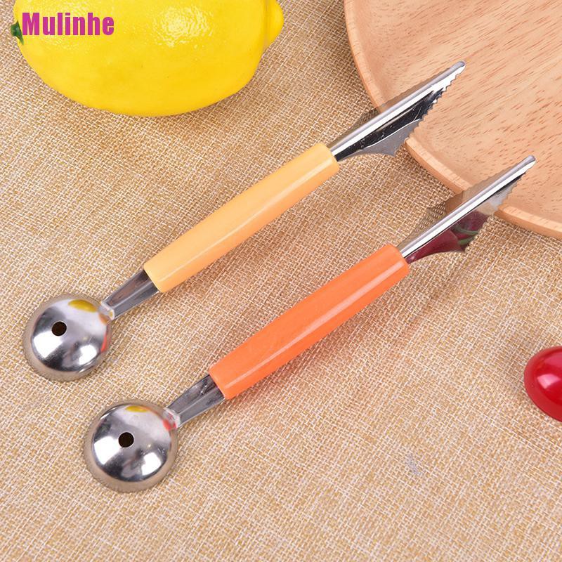 Muỗng Múc Kem / Trái Cây Bằng Thép Không Gỉ Thiết Kế Độc Đáo Tiện Dụng