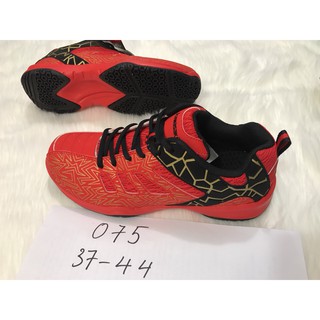 [FREESHIP + TẶNG TẤT] Giầy cầu lông - bóng chuyền Nam Nữ KAWASAKI chính hãng K075 mẫu mới nhất 2019 màu Đỏ Cam.