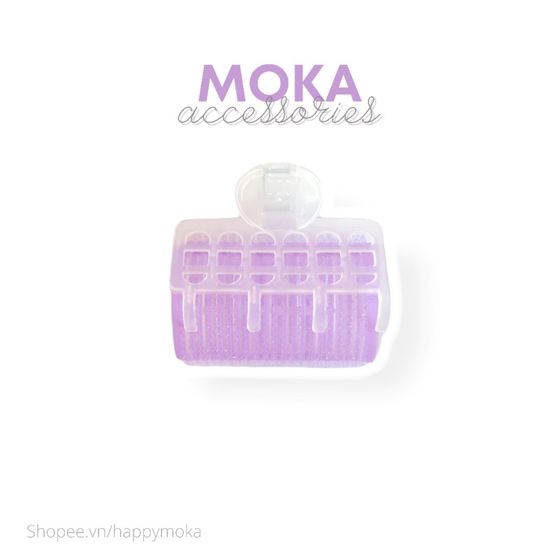 Lô cuốn tóc có kẹp Moka (Ảnh thật shop tự chụp)
