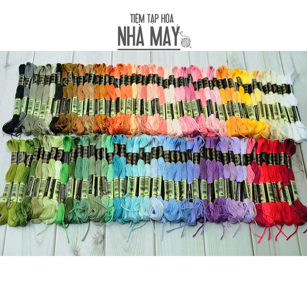 Chỉ thêu Airo set 100 màu