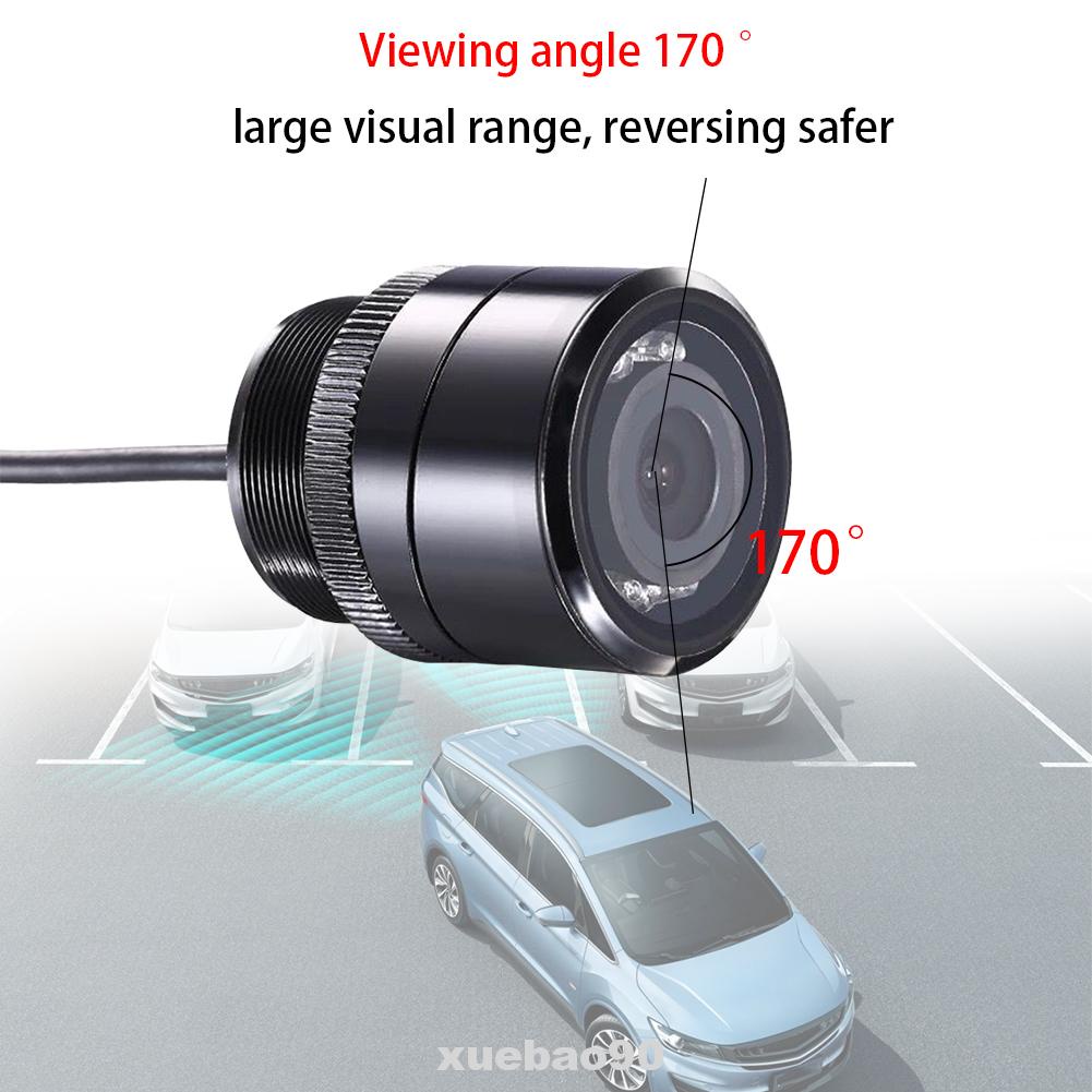 Camera chiếu hậu 170 độ HD bằng hợp kim nhôm 28mm chống sốc chống thấm nước kèm đèn | BigBuy360 - bigbuy360.vn