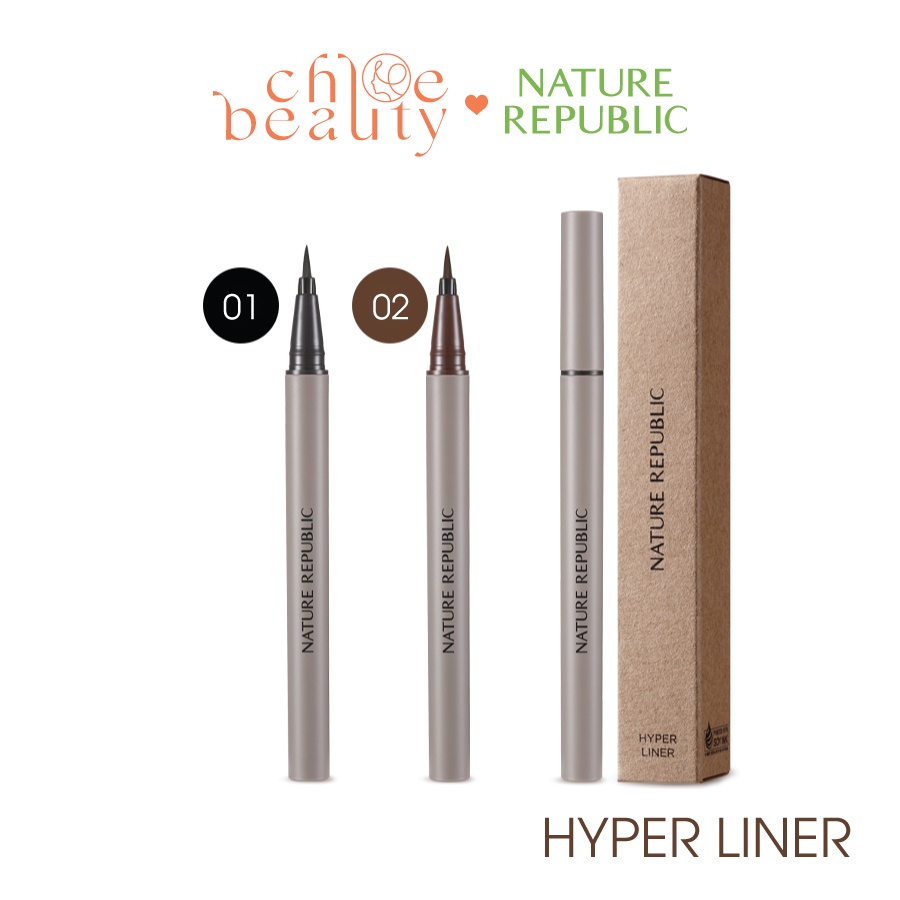 Bút kẻ mắt NATURE REPUBLIC Botanical Hyper Liner 0.6g