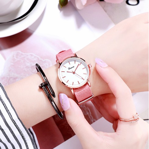 ĐỒNG HỒ NƯ DÂY VẢI DÙ GENEVA D353 PHONG CÁCH HÀN QUỐC | BigBuy360 - bigbuy360.vn